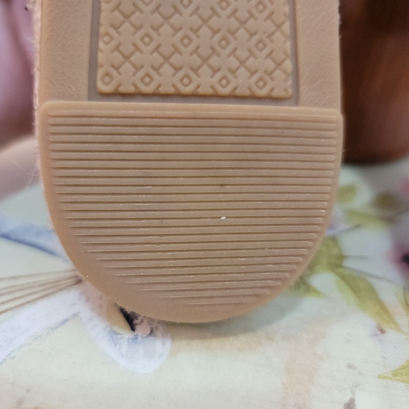 Tory Burch Light Tan Suede Espardrille Mule Size 7 - Picture 7 of 8